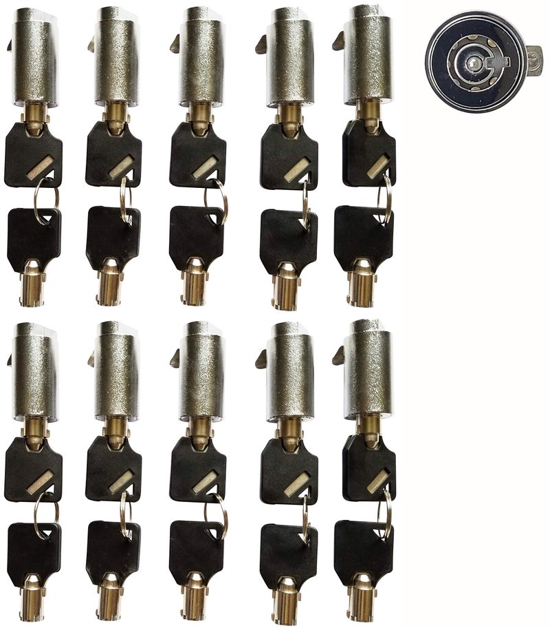 Admiral Locks Vending Machine Locks - Keyed Alike (10) - Image 1
